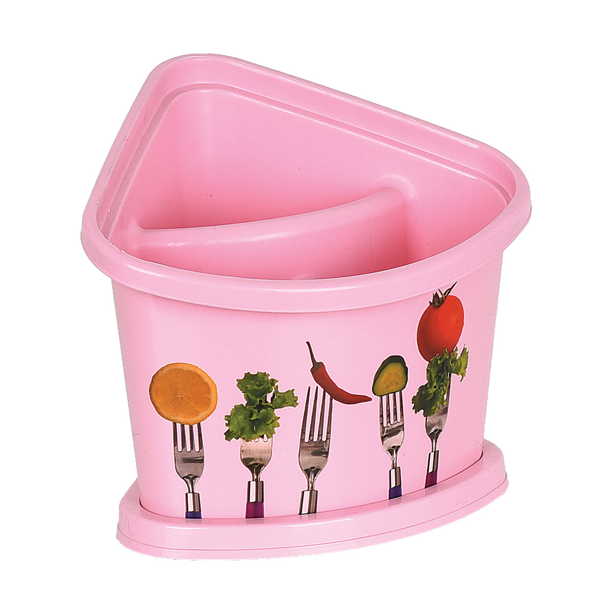 Plastic Silverware Cutlery Holder Assorted Designs And Colours TA320