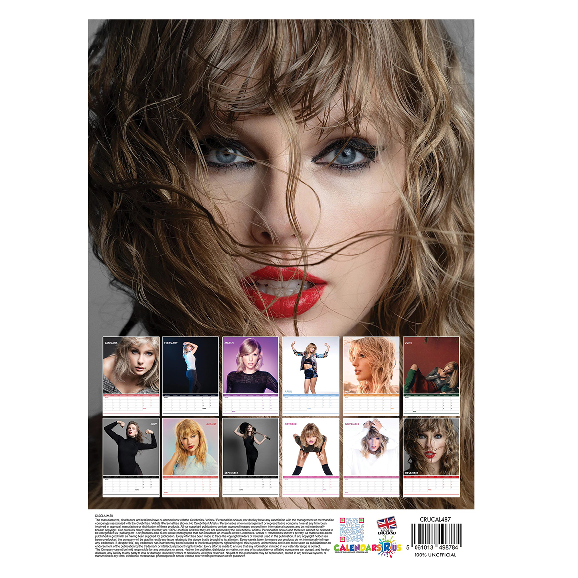 Taylor Swift Calendar 2025 - A3