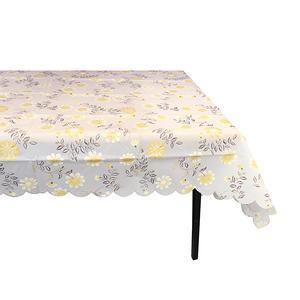 PVC Vinyl Dining Kitchen Table Cover Protector with Floral Pattern 137 x 183cm Assorted Designs and Colours 0312
