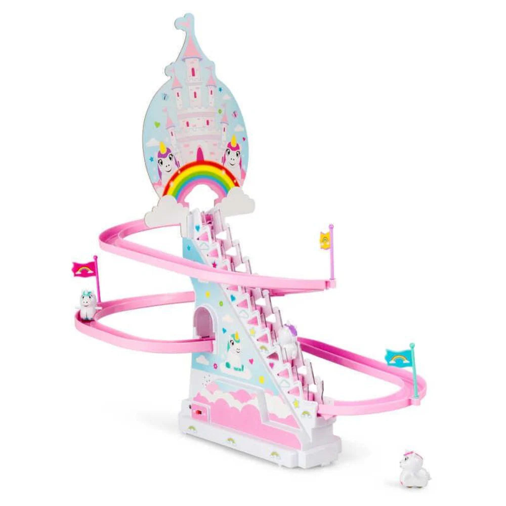 Unicorn Race Climb & Slide Game