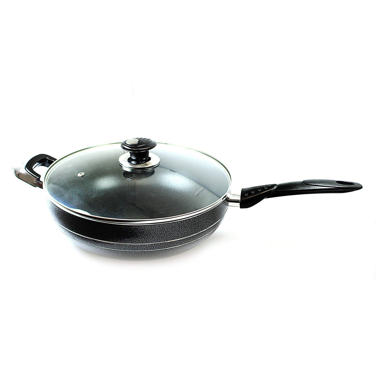 Una Non Stick Wok Long Handle Home Kitchen