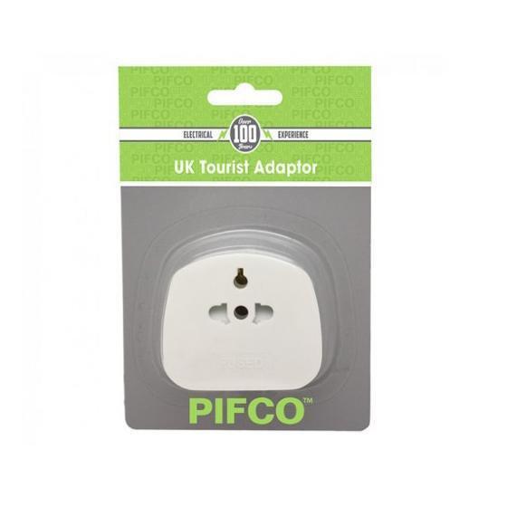 Pifco UK Tourist Travel Adaptor Plug PIF2039 A