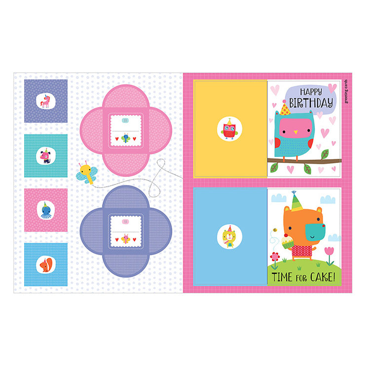 Fabulous Happy Birthday Activity Book