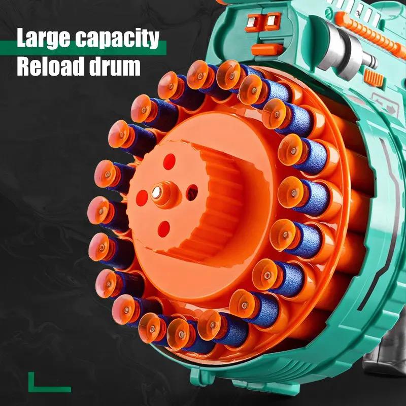 Electric Burst Nerf Style Foam Shot Launcher