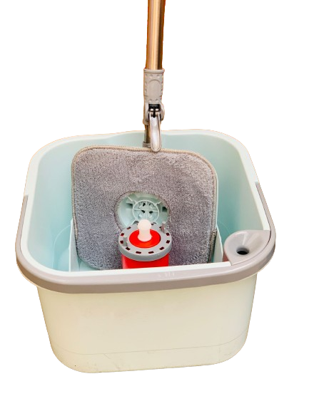 Dual Tank Clean Water Square Spinning Mop Bucket Set 30 x 29.2 x 28 cm ZP275