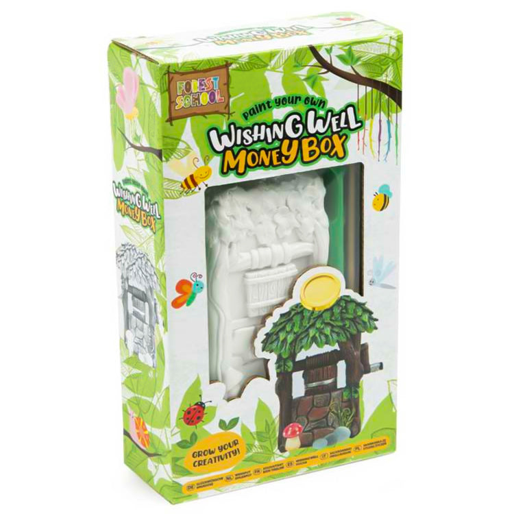 Paint Your Own Wishing Well Money Box