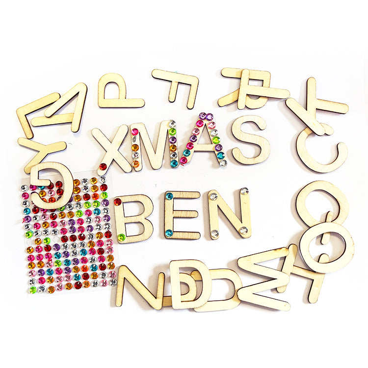 Wooden Letter Decorating Kit