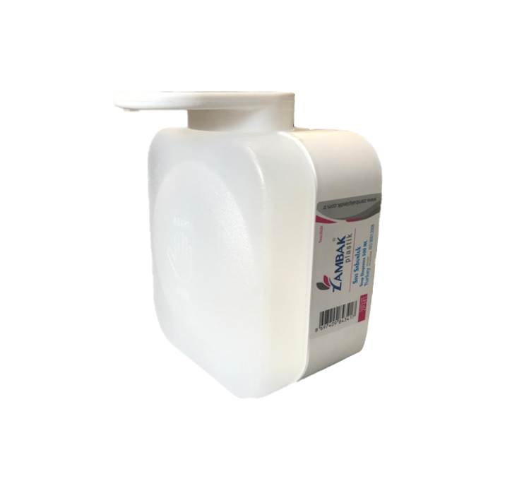 Zambak Plastic Liquid Soap Dispenser 500ml ZP341