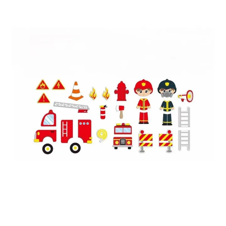 Magnetic Fire Department Photo Frame