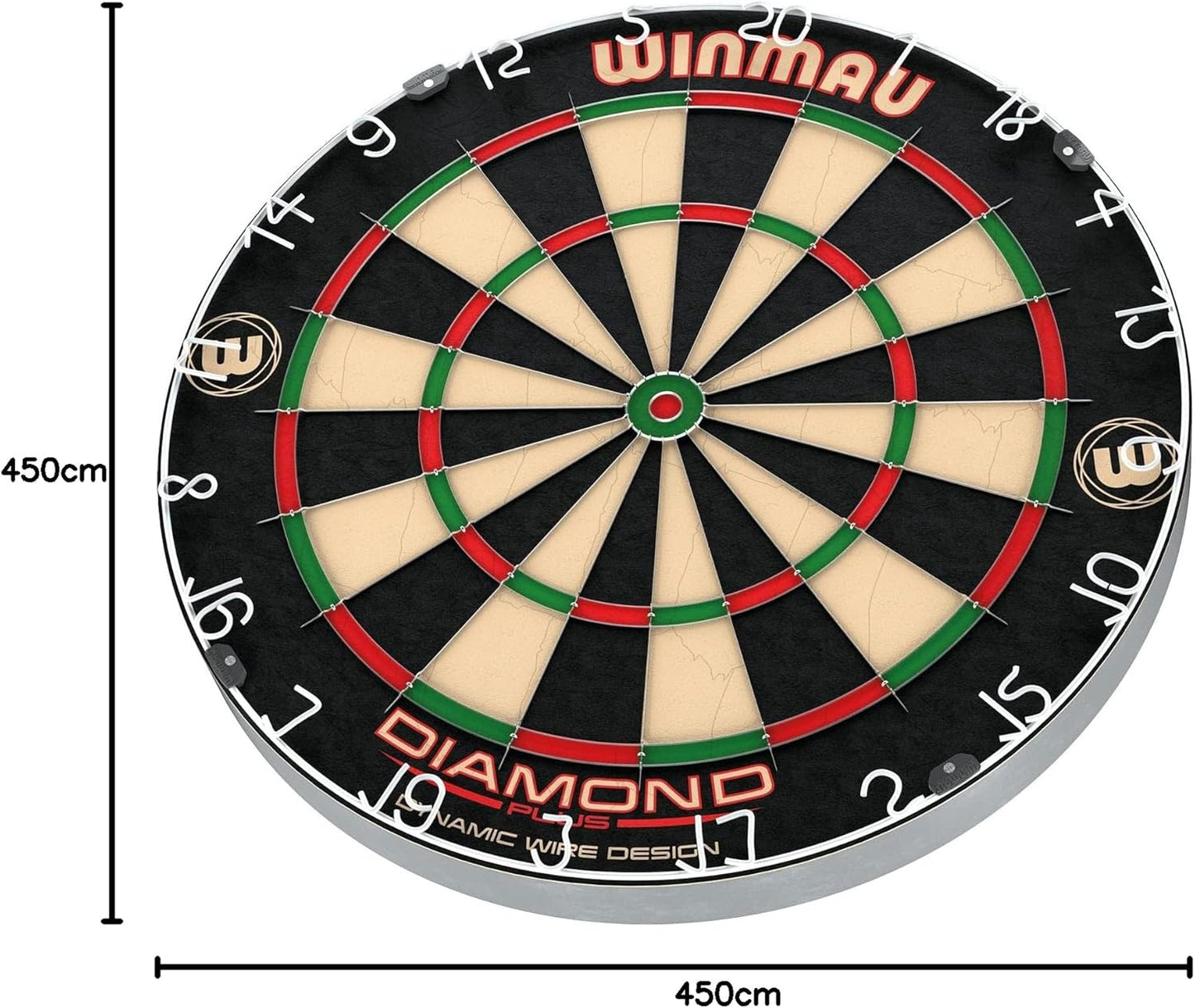 Winmau Diamond Plus Professional Bristle Dartboard