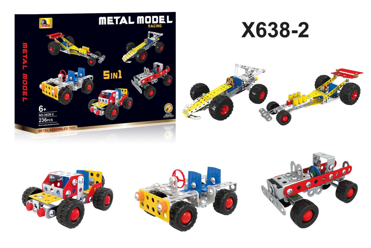 Metal Model Racing Car (236 Pcs)