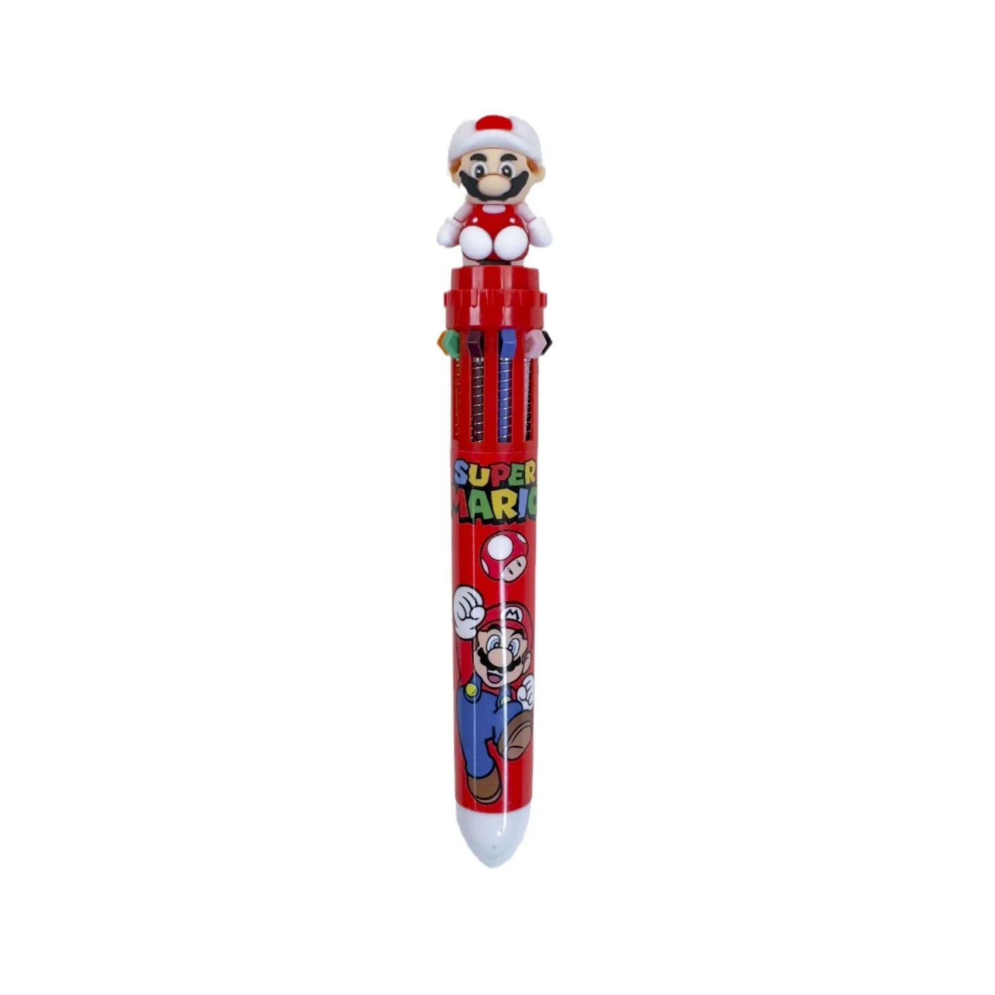 Anime Super Mario Bro Cartoon 10 Colors Ballpoint Pen Cute Gel Pen Student Supplies Stationery