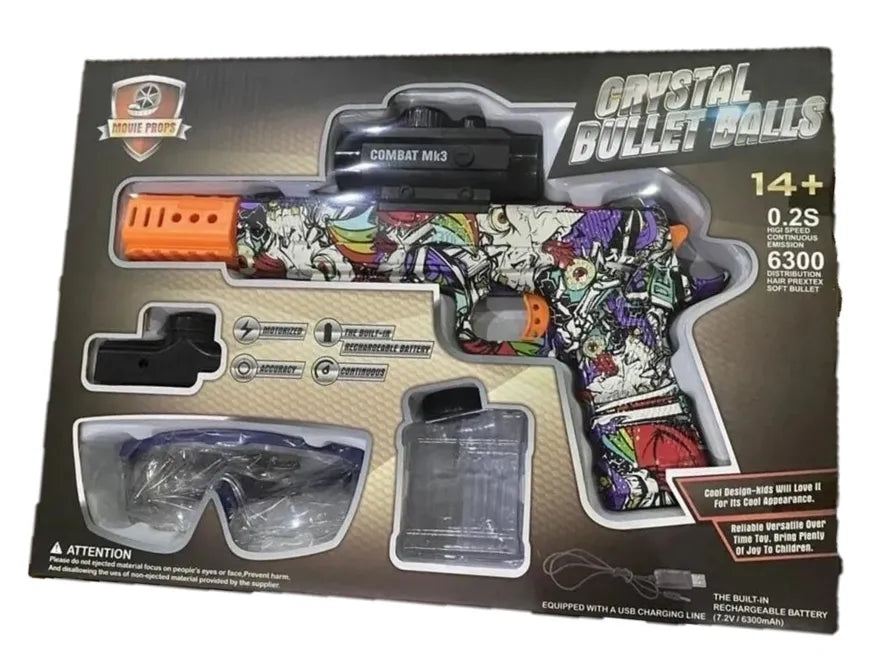 Crystal Bullet Balls Orbeez Pistol Assorted 788 Sgds