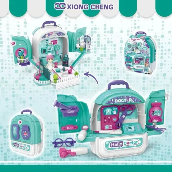Blue Health Doctor 3 In 1 Backpack