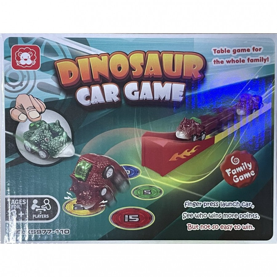 Dinosaur Car Game Finger Press Launch Cars