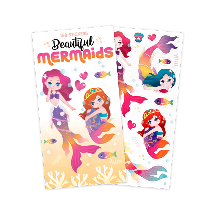 Mermaid Mini Sticker Book (12 Sheets)