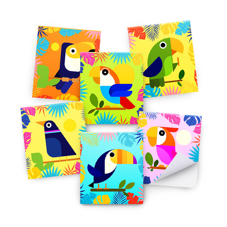 Tropical Tweets Mini Note Pads x 144 ( BULK BUY )