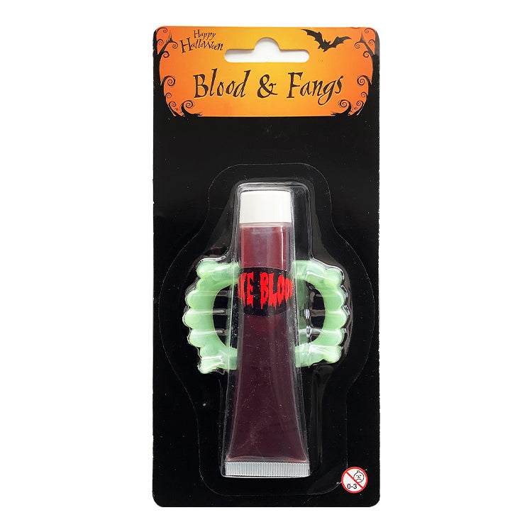 Halloween Blood And Fangs Set ( PAST BB DATE BUT PERFECT )