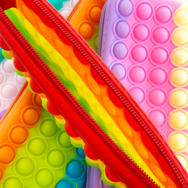 Poppit Multi Coloured Pencil Case