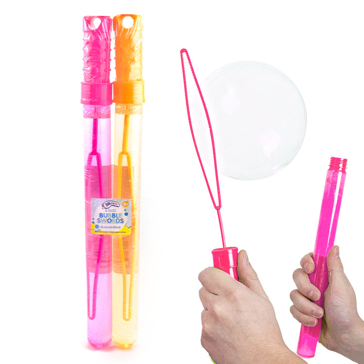Large Bubble Wands x 2 ( Pink/Orange )