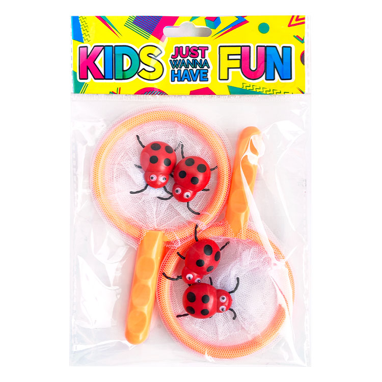 Ladybirds And Net Sets x 4