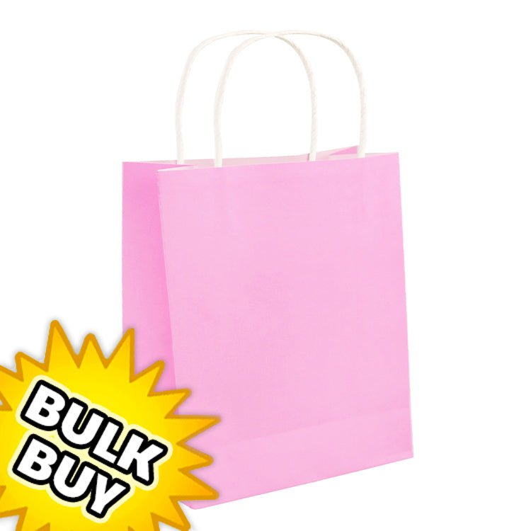 Light Pink Party Bags x 48 ( BULK BUY )