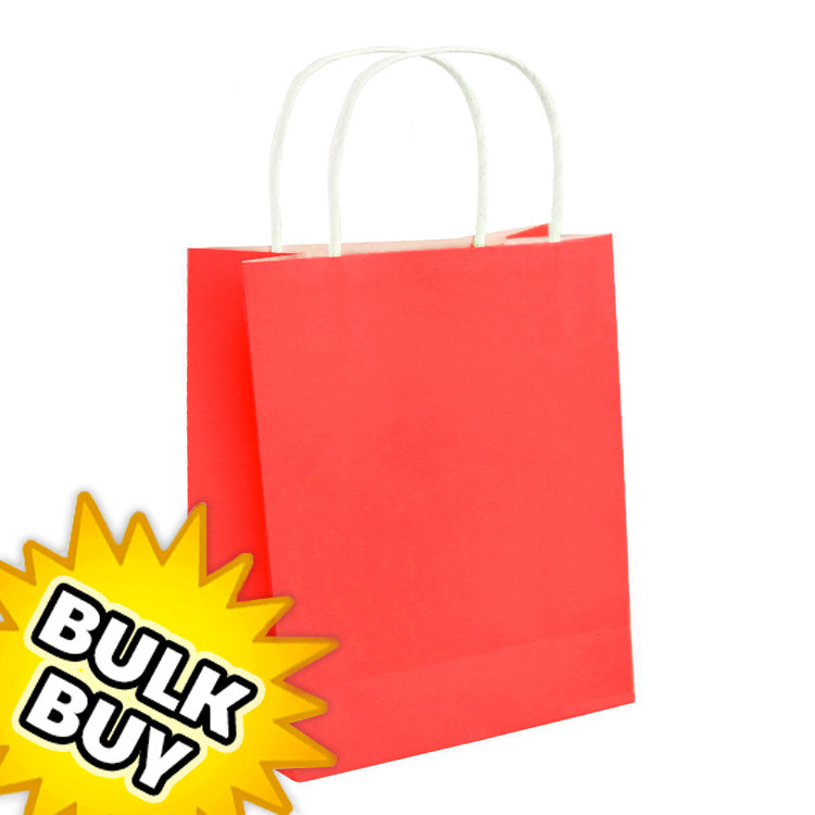 Red Party Bags x 48 ( BULK BUY )