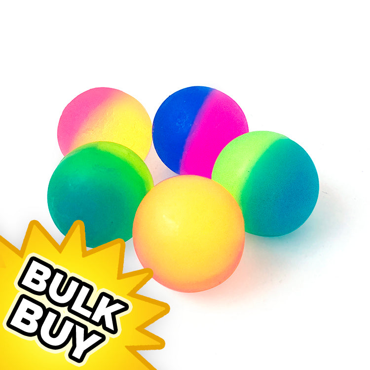 Rainbow Frosty Jet Balls ( 27mm ) x 100 ( BULK BUY )