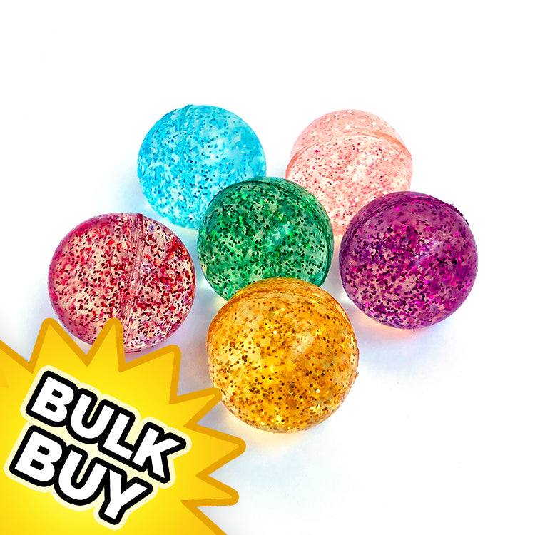 Glitter Jet Balls x 100 ( BULK BUY )