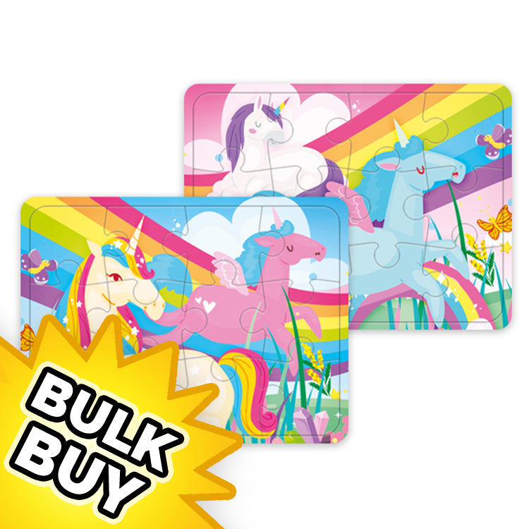 Unicorn Mini Jigsaw Puzzles x72 (BULK BUY)
