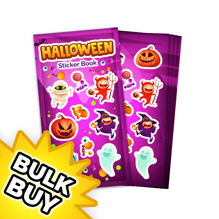 Halloween Mini Sticker Book x12 ( BULK BUY)