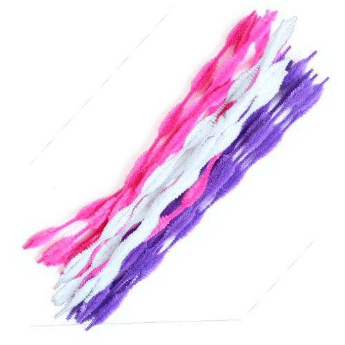 Fairy Princess Assortment 20pk Bumpy Chenille Stems