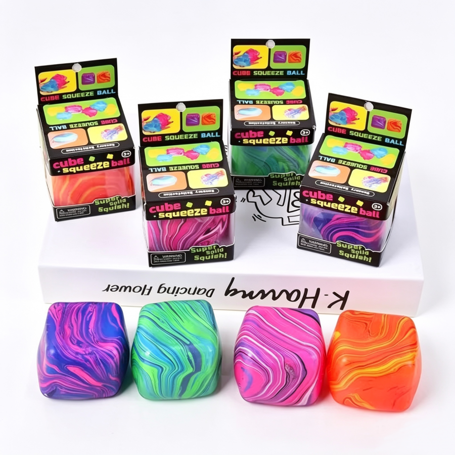 Marble Squeeze Cube