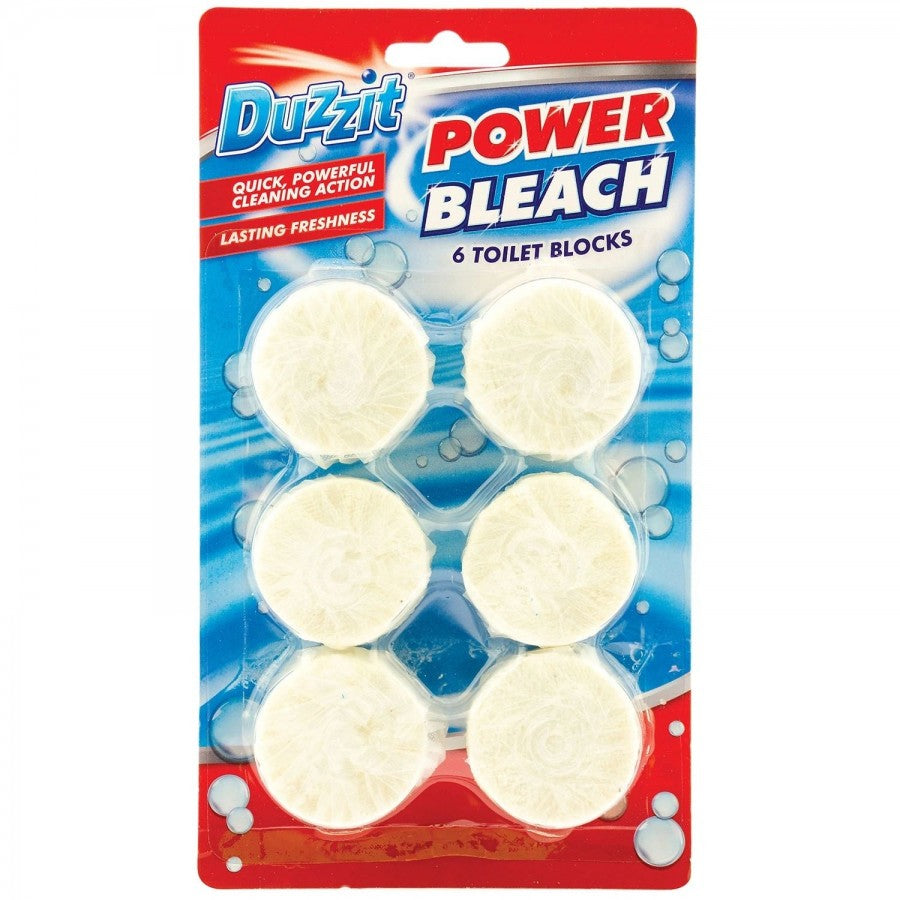 Power Bleach Toilet Block 6Pk