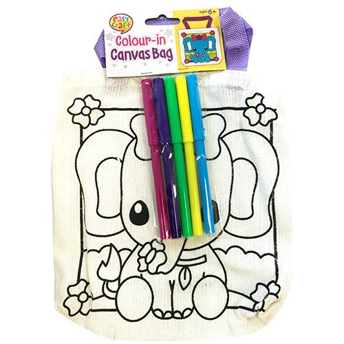 Cute Elephant Colour In Bag