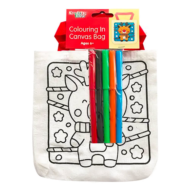 Reindeer Colour in Xmas Bag Kit