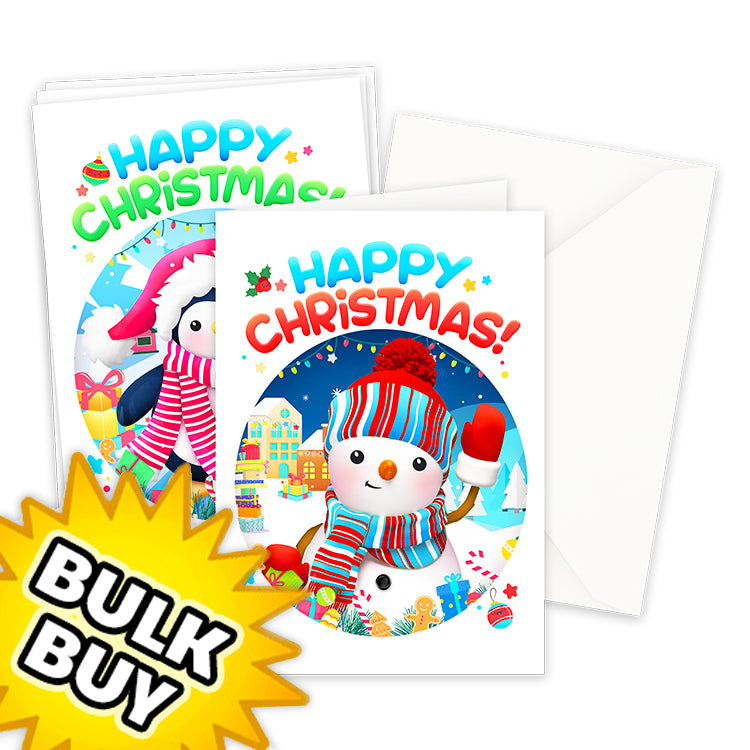 Xmas Cards 8 Pack x 12 ( BULK BUY )