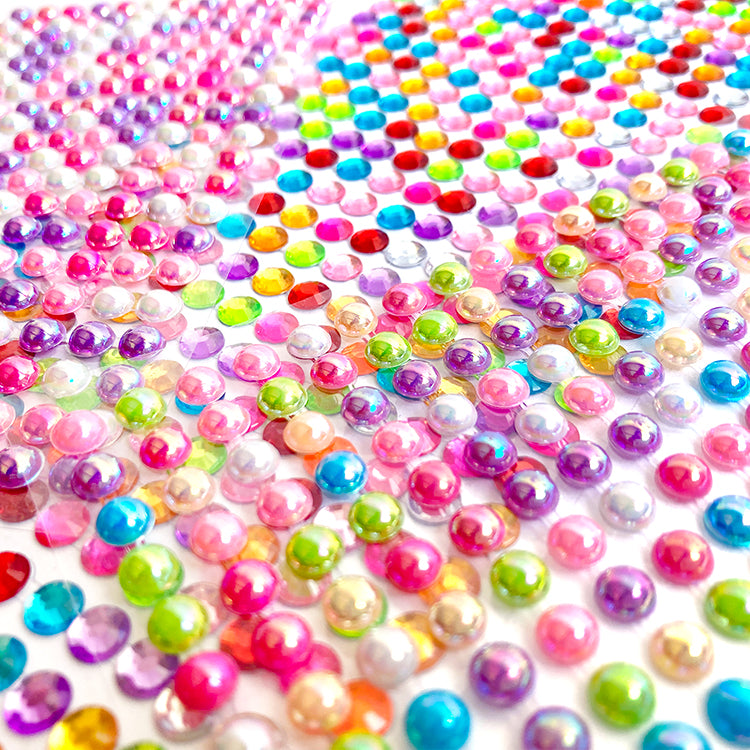 Stick On Gems ( Over 6000 ) Mega Mix ( BULK BUY SPECIAL )