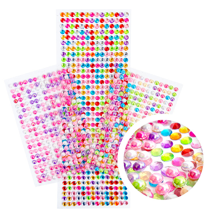 Stick On Gems ( Over 6000 ) Mega Mix ( BULK BUY SPECIAL )