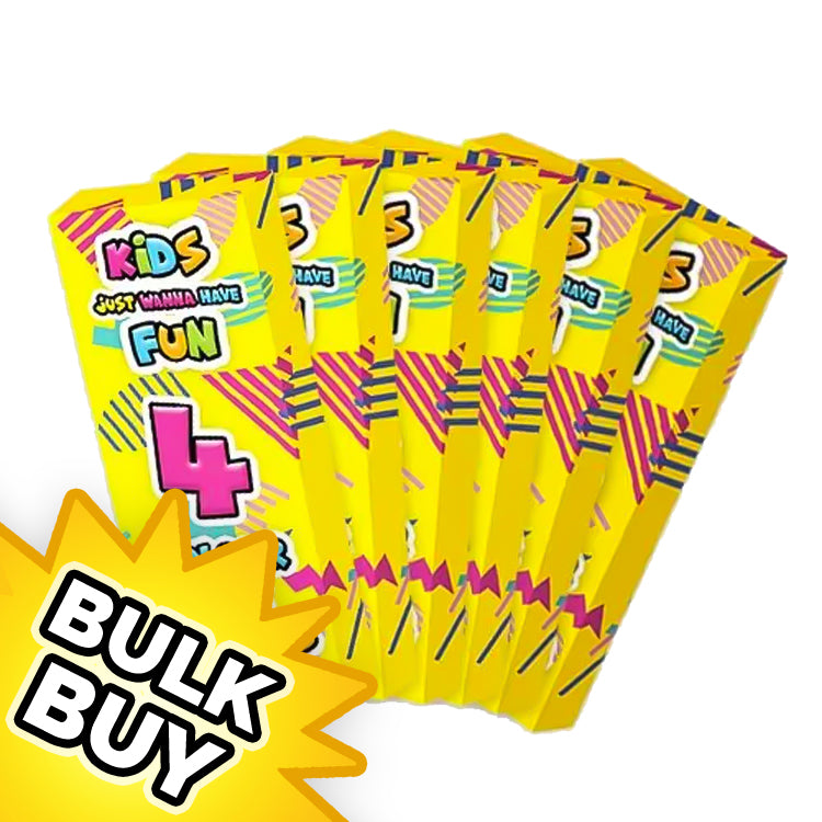 Packs 4 Wax Crayons x 72 ( BULK BUY )