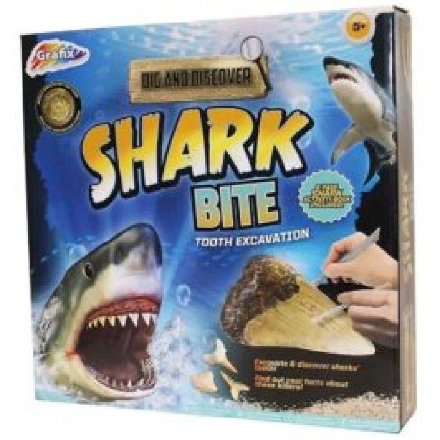 Dig - Dig And Discover Tooth Excavation Sharks Activity Book
