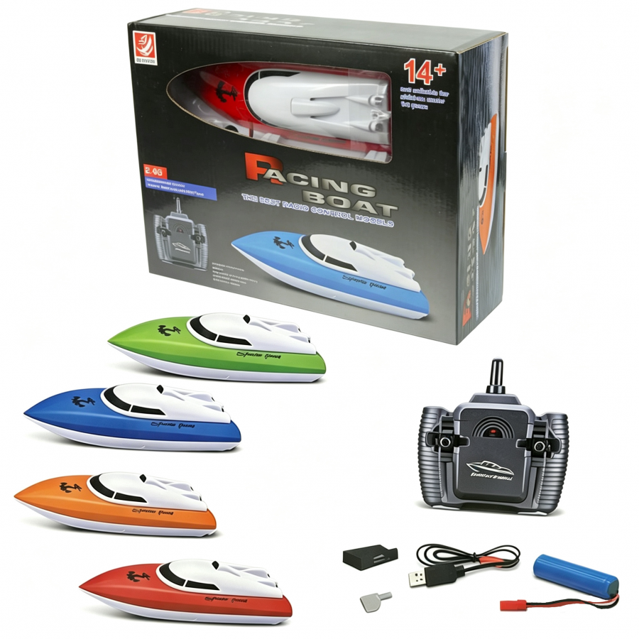 R/C Boat - 4 Colours Assorted