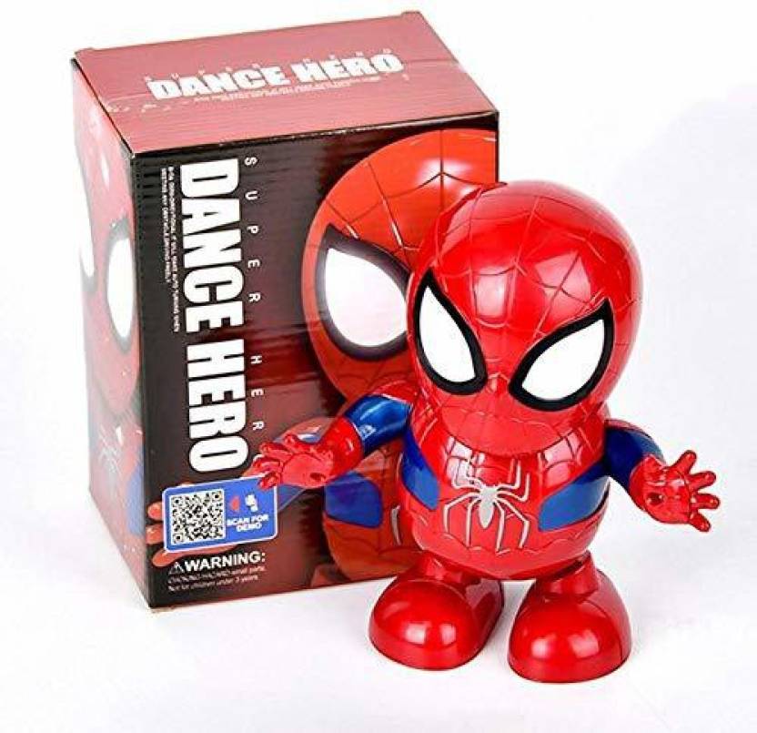 Dancing Hero Spiderman Toy with Lights & Sound