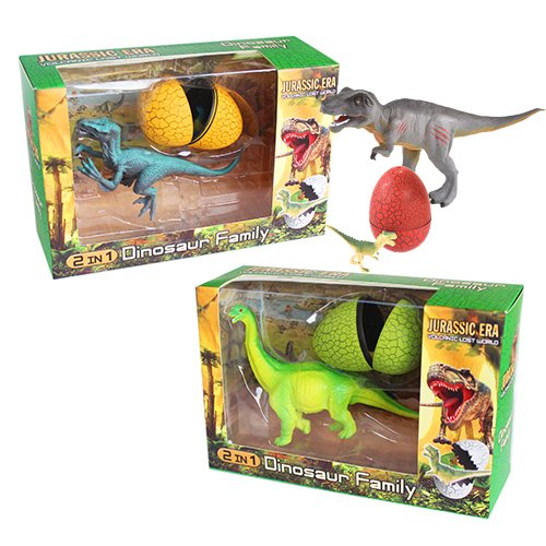 Jurassic Dinosaur Family Egg Set