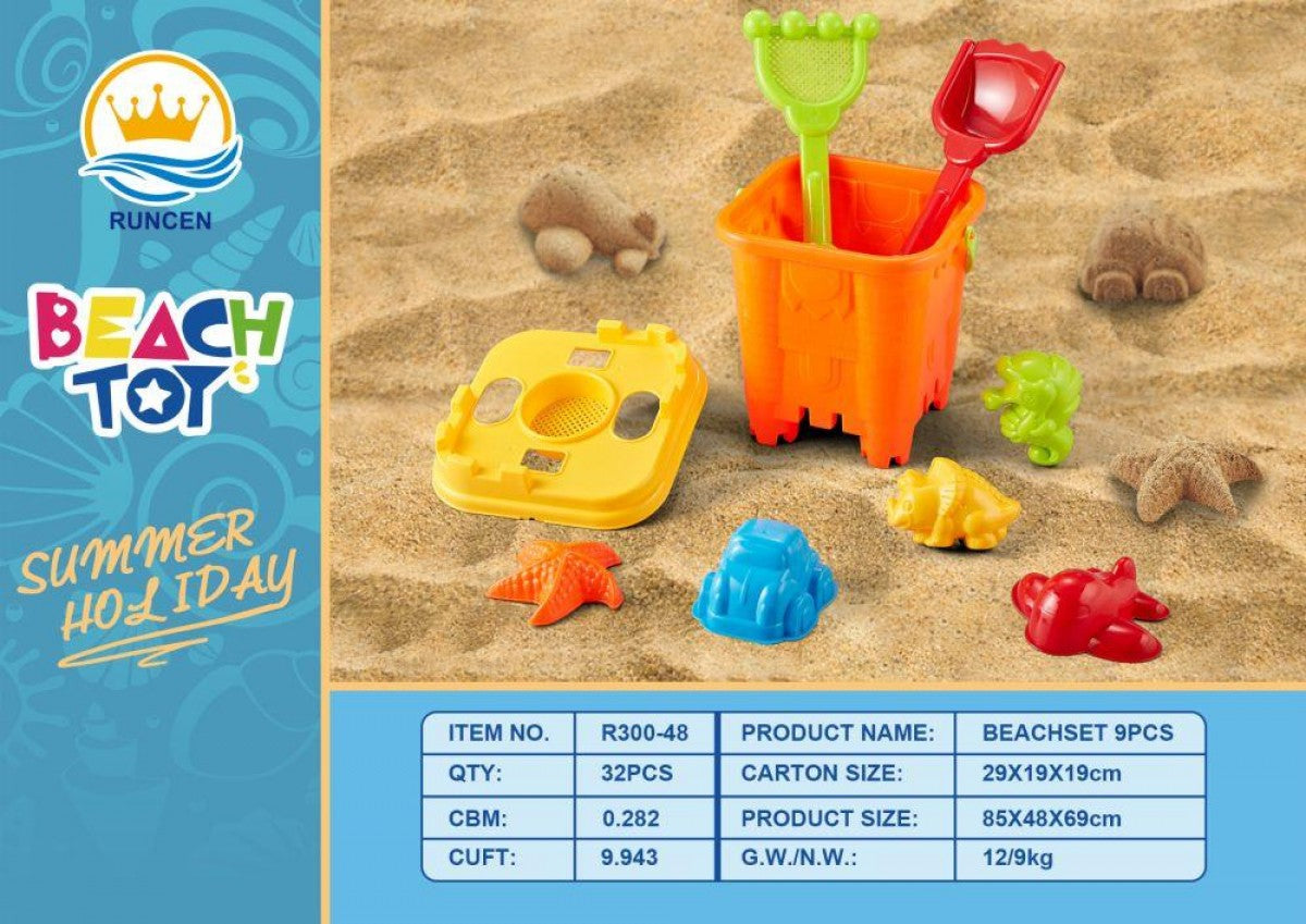 Bucket &Amp; Spade Beach Playset