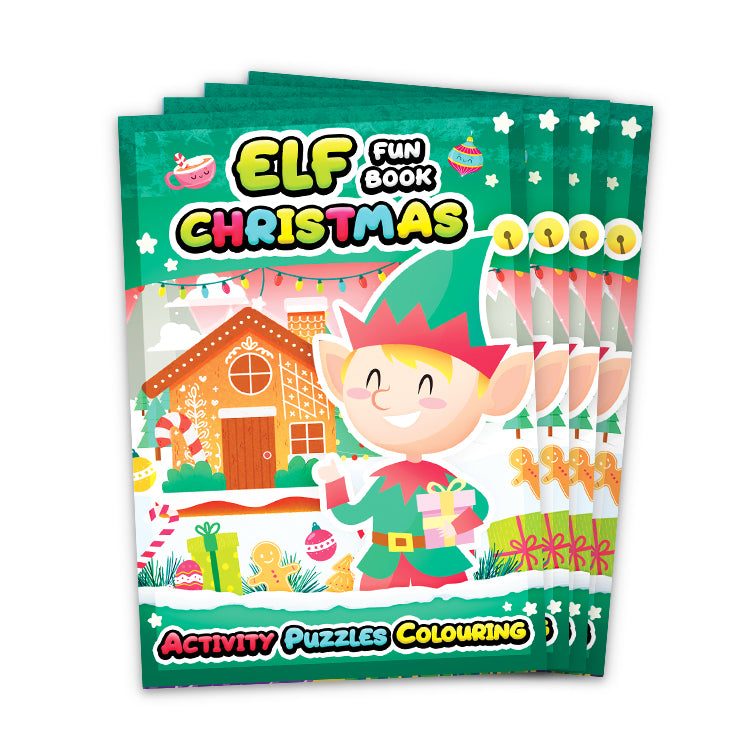 Elf Fun Mini Xmas Activity Book