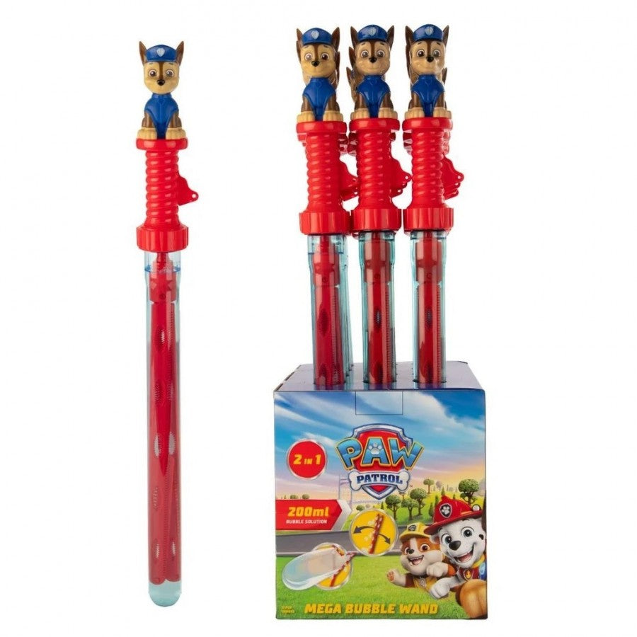 Paw Patrol 2 In 1 Mega Bubble Wand
