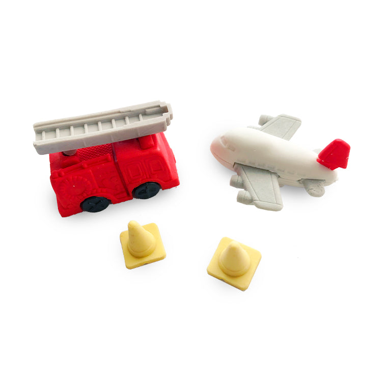 Airport Emergency Novelty Eraser Set