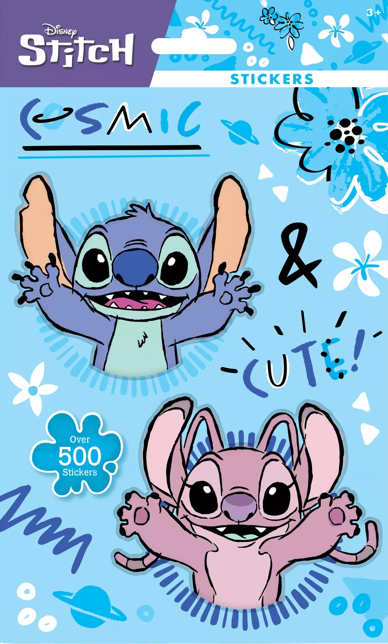 Stitch 500 Pack of Stickers Book