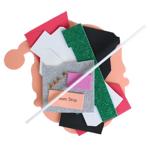 Xmas Elf Foam Mask Kit